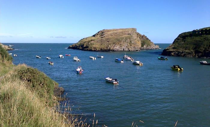 Coastal path towards Porthgain
